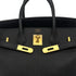 HERMES HAUT A COURROIES 32 BLACK FJORD HAND BAG □D GHW 90292881 - PURPOSE