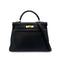 HERMES KELLY 32 RETOURNE BLACK TOGO HAND SHOULDER BAG □G GHW 90292887 - PURPOSE