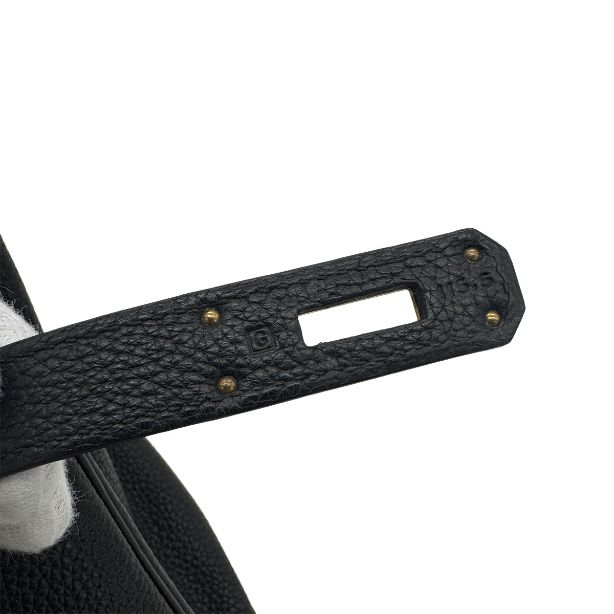 HERMES KELLY 32 RETOURNE BLACK TOGO HAND SHOULDER BAG □G GHW 90292887