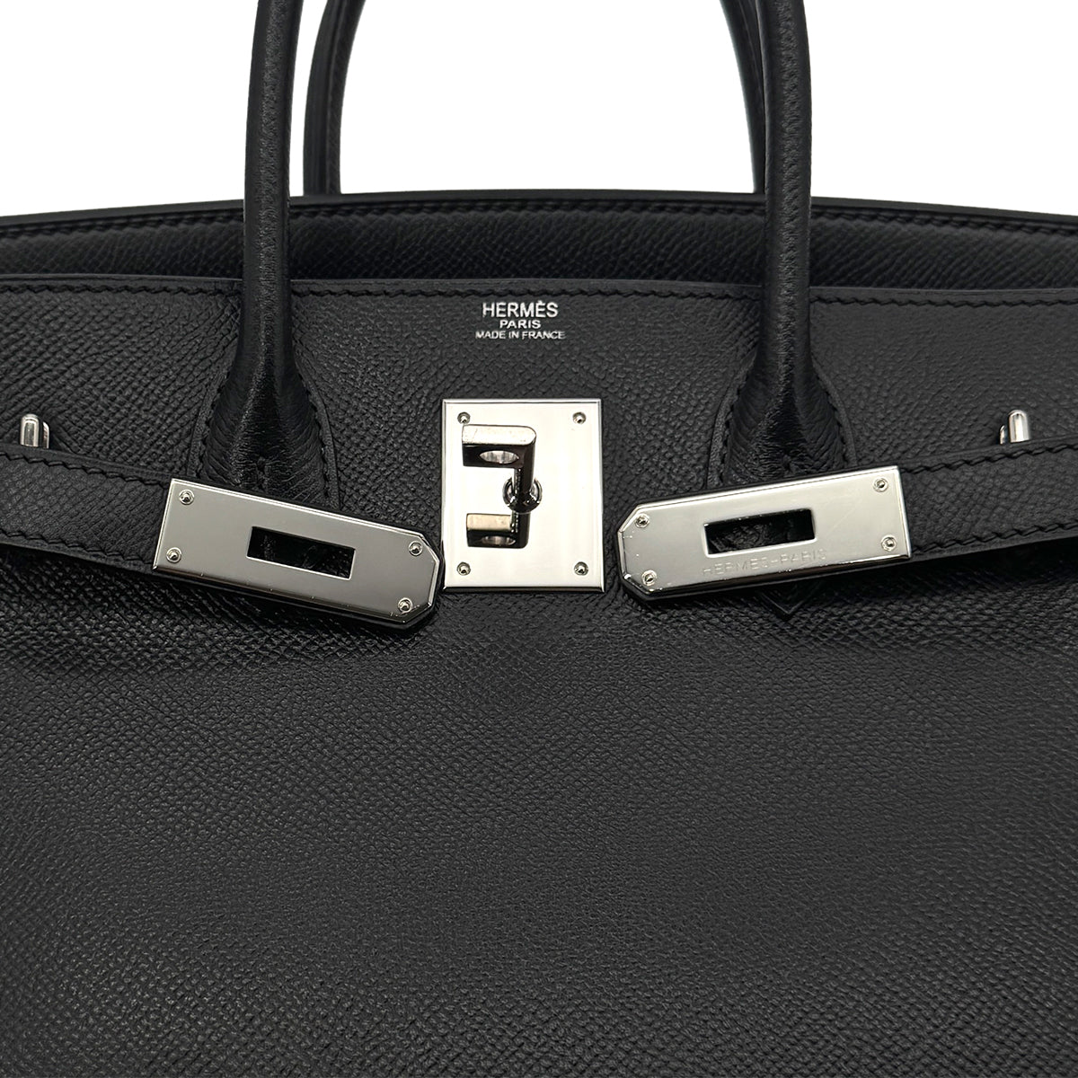 HERMES HAUT A COURROIES 28 BLACK EPSOM HAND BAG ▢J SHW 90292888