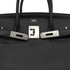 HERMES HAUT A COURROIES 28 BLACK EPSOM HAND BAG ▢J SHW 90292888 - PURPOSE