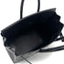 HERMES HAUT A COURROIES 28 BLACK EPSOM HAND BAG ▢J SHW 90292888 - PURPOSE