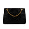 CHANEL VINTAGE DIA STITCH CHAIN TOTE BAG BLACK LAMB SKIN 90292898 - PURPOSE