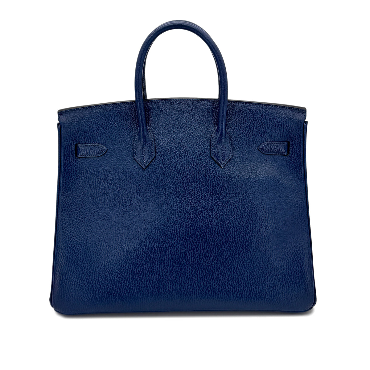 HERMES BIRKIN 35 BLUE MARINE ARDENNES HAND BAG 〇Y GHW 90292985