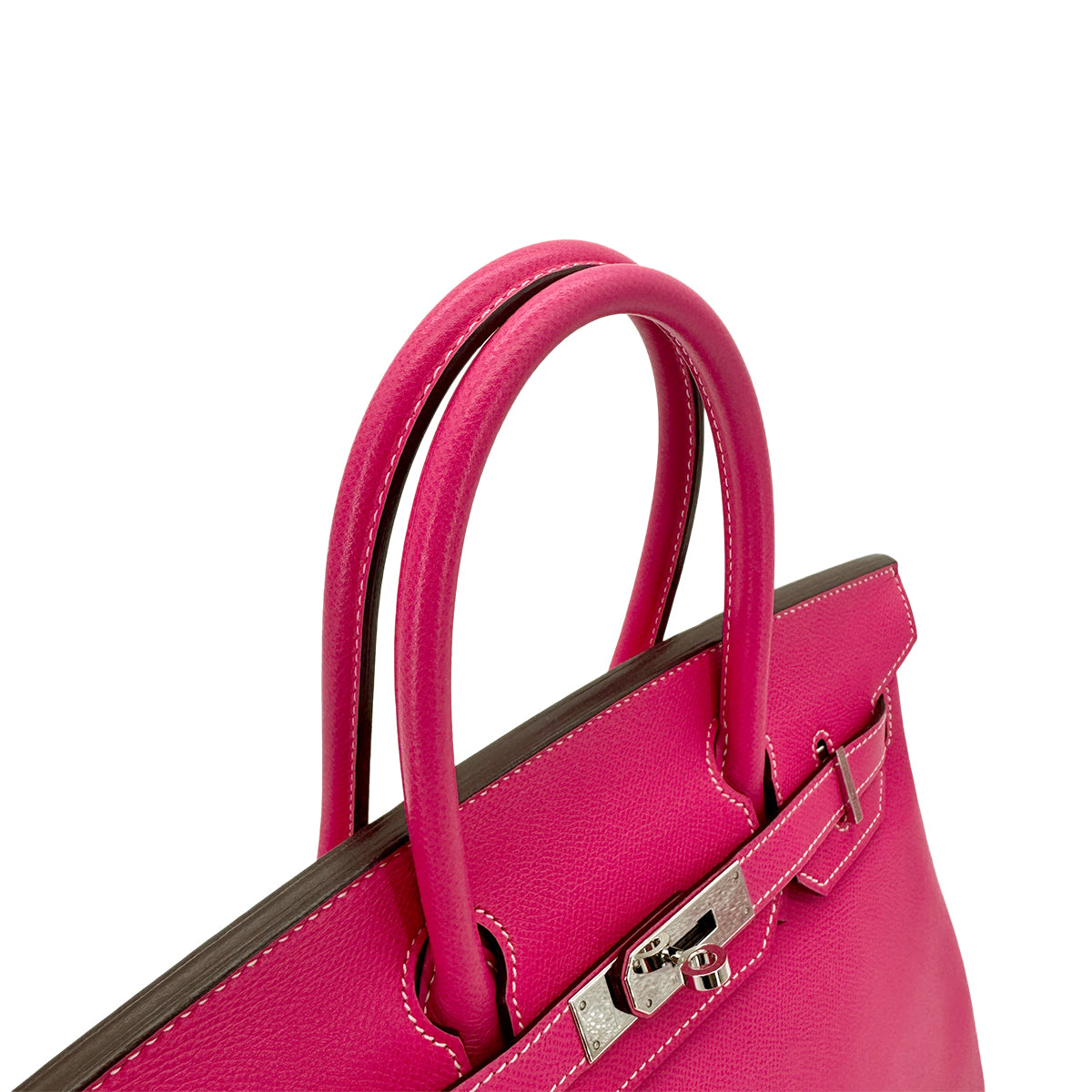 HERMES CANDY BIRKIN 30 ROSE TYRIEN RUBIS VEAU EPSOM HAND BAG □O SHW 90292988