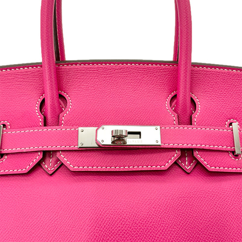 HERMES CANDY BIRKIN 30 ROSE TYRIEN RUBIS VEAU EPSOM HAND BAG □O SHW 90292988 - PURPOSE
