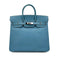 HERMES HAUT A COURROIES 32 BLUE JEAN EPSOM HAND BAG □J SHW 90292991 - PURPOSE