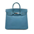 HERMES HAUT A COURROIES 32 BLUE JEAN EPSOM HAND BAG □J SHW 90292991 - PURPOSE