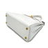 HERMES KELLY 28 RETOURNE WHITE EPSOM HAND SHOULDER BAG □H GHW 90292992 - PURPOSE