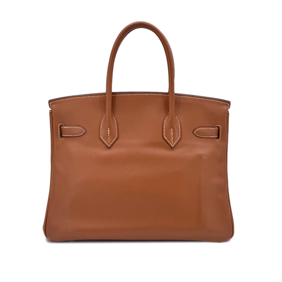HERMES BIRKIN 30 GOLD VEAU SWIFT HAND BAG □L SHW 90292994