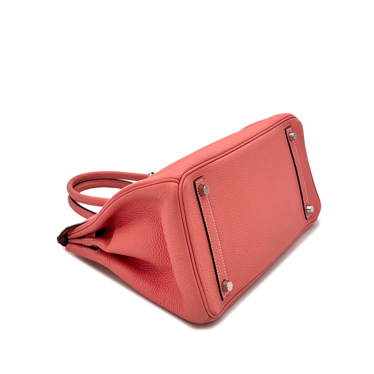 HERMES BIRKIN 30 CREVETTE TAURILLON CLEMENCE HAND BAG □Q SHW 90292998