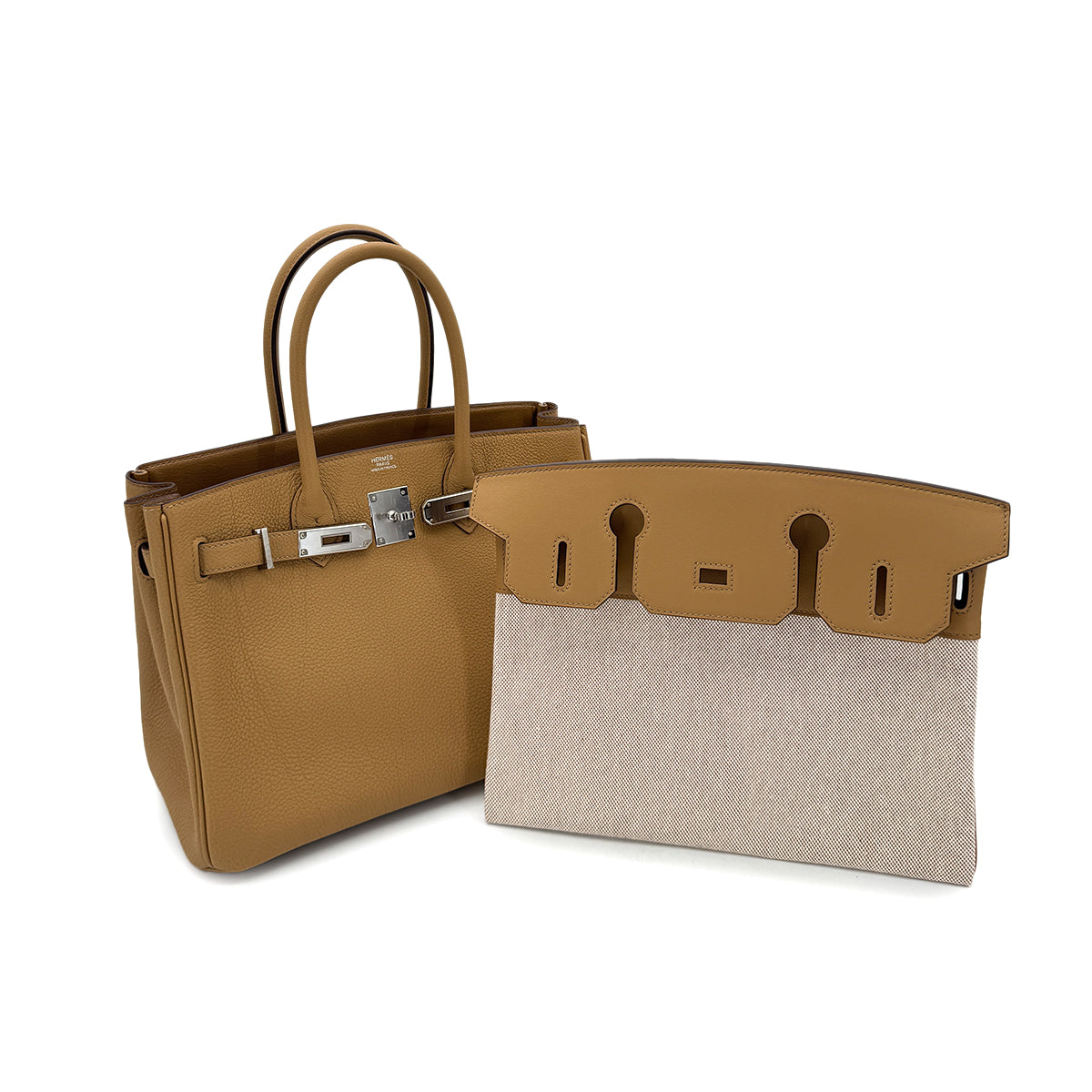 HERMES BIRKIN 30 3en1 BISCUIT TOGO SWIFT HAND BAG B SHW 90293001