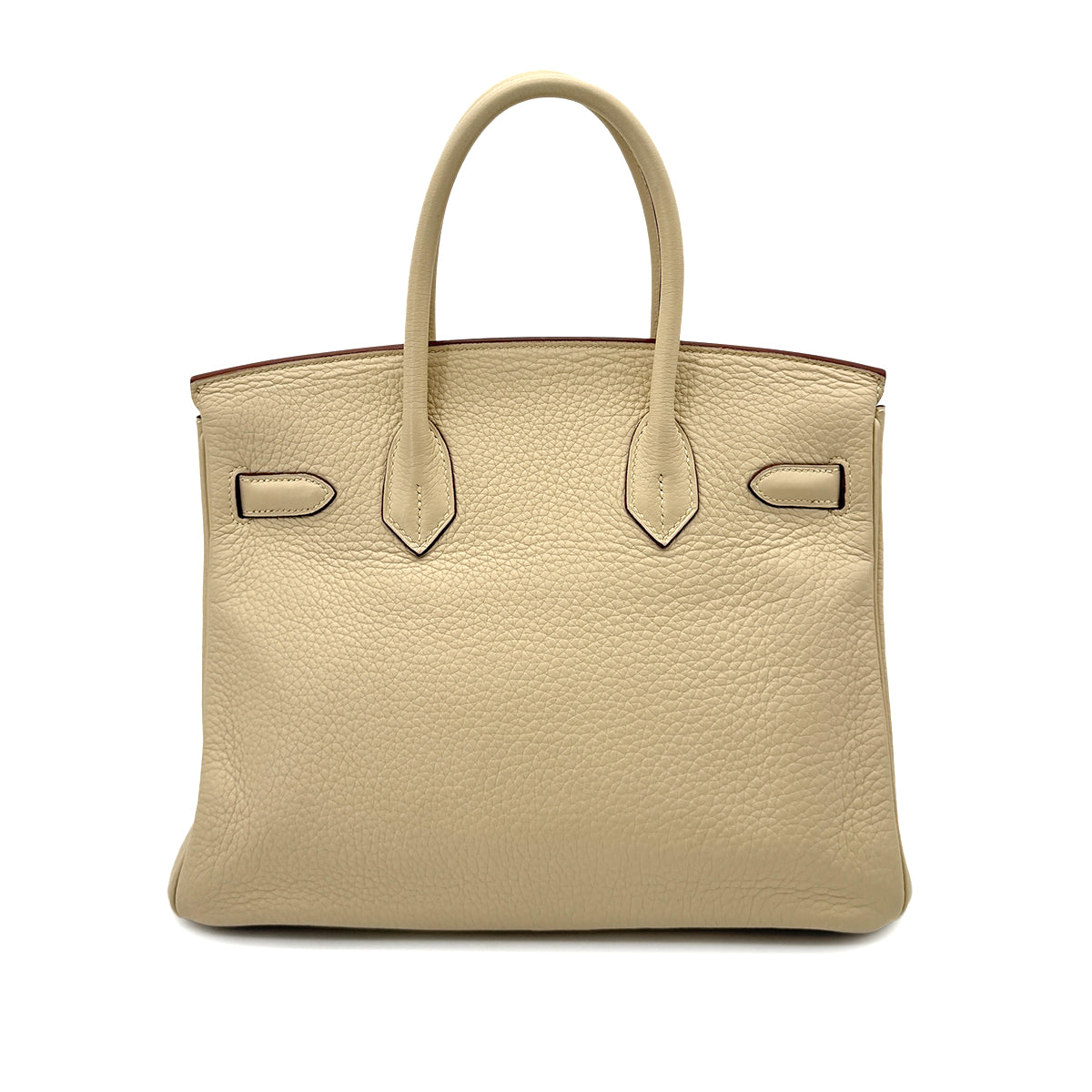 HERMES BIRKIN 30 PARCHEMIN TAURILLON CLEMENCE HAND BAG □K GHW 90293002