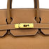 HERMES HAUT A COURROIES 32 NATURAL VACHE LIEGEE HAND BAG □H GHW 90293004 - PURPOSE
