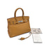 HERMES BIRKIN 30 TABAC CAMEL VEAU SWIFT HAND BAG □M SHW 90293006 - PURPOSE