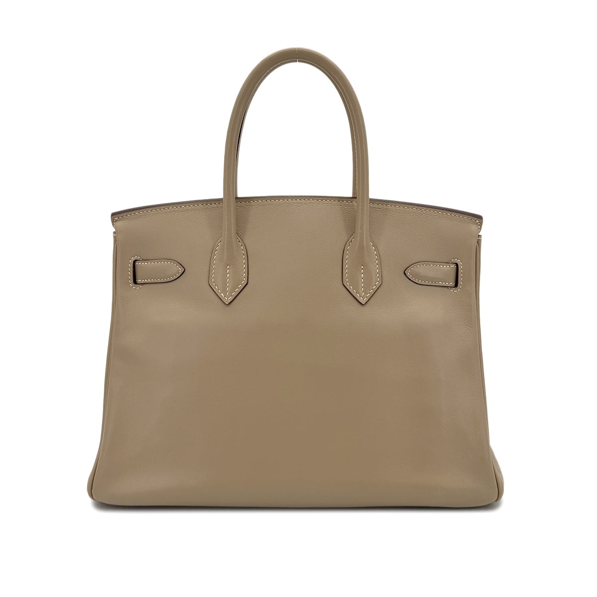 HERMES BIRKIN 30 POUSSIERE VEAU SWIFT HAND BAG □L SHW 90293007