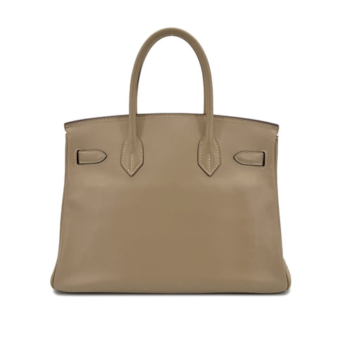HERMES BIRKIN 30 POUSSIERE VEAU SWIFT HAND BAG □L SHW 90293007 - PURPOSE