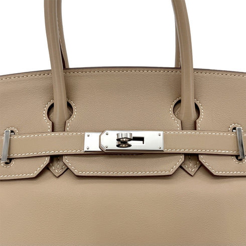 HERMES BIRKIN 30 POUSSIERE VEAU SWIFT HAND BAG □L SHW 90293007 - PURPOSE