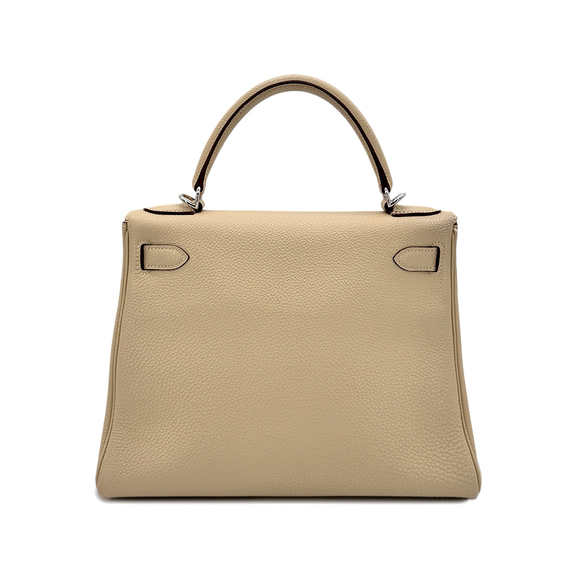HERMES KELLY 28 RETOURNE PARCHEMIN TOGO HAND SHOULDER BAG □K SHW 90293009
