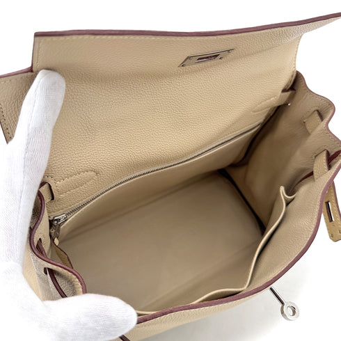 HERMES KELLY 28 RETOURNE PARCHEMIN TOGO HAND SHOULDER BAG □K SHW 90293009 - PURPOSE