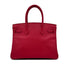 HERMES BIRKIN 30 ROUGE VIF COUCHVEL HAND BAG □D GHW 90293010 - PURPOSE