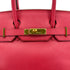 HERMES BIRKIN 30 ROUGE VIF COUCHVEL HAND BAG □D GHW 90293010 - PURPOSE