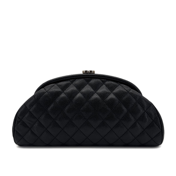 CHANEL MATELASSE CLUTCH BAG BLACK CAVIAR SKIN 90293014 - PURPOSE