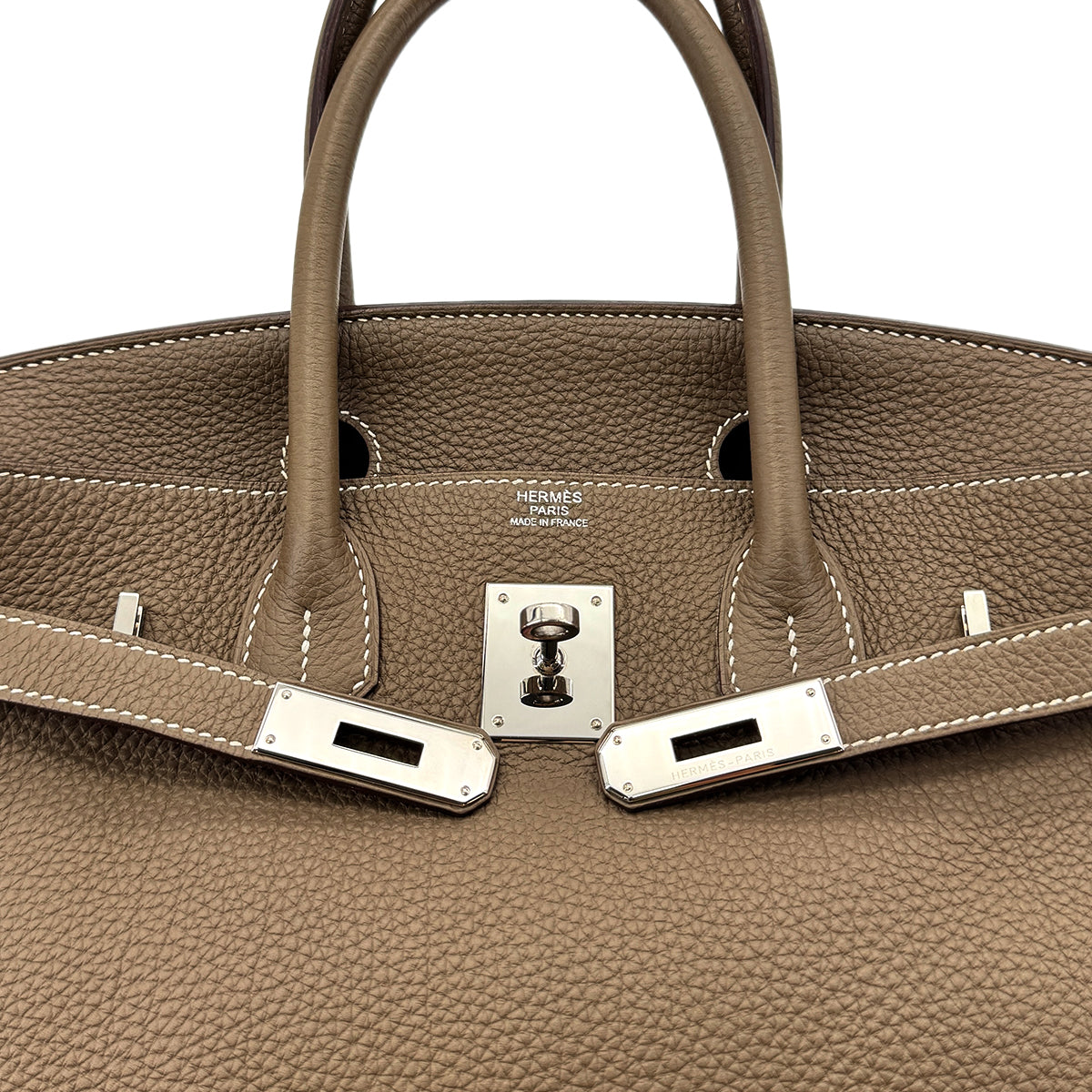 HERMES BIRKIN 30 ETOUPE TOGO HAND BAG □R SHW 90293019