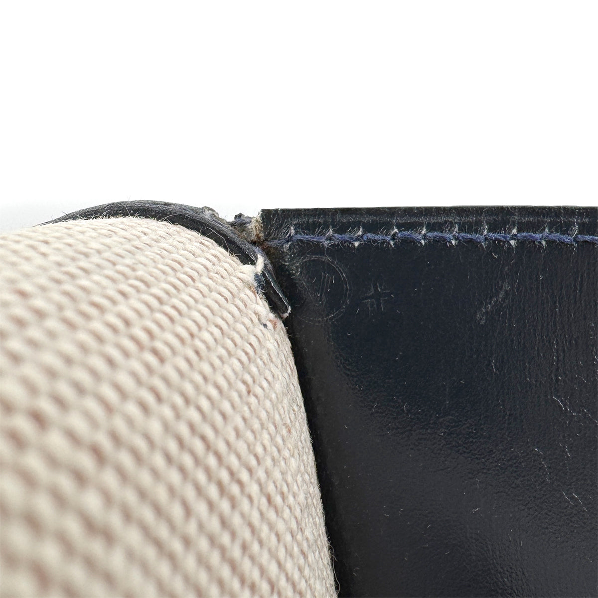 HERMES JIGE GM BLUE INDIGO BOXCALF CLUTCH BAG 〇V 90293025