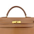 HERMES KELLY 32 SELLIER GOLD COUCHEVEL HAND SHOULDER BAG 〇Y GHW 90293255 - PURPOSE
