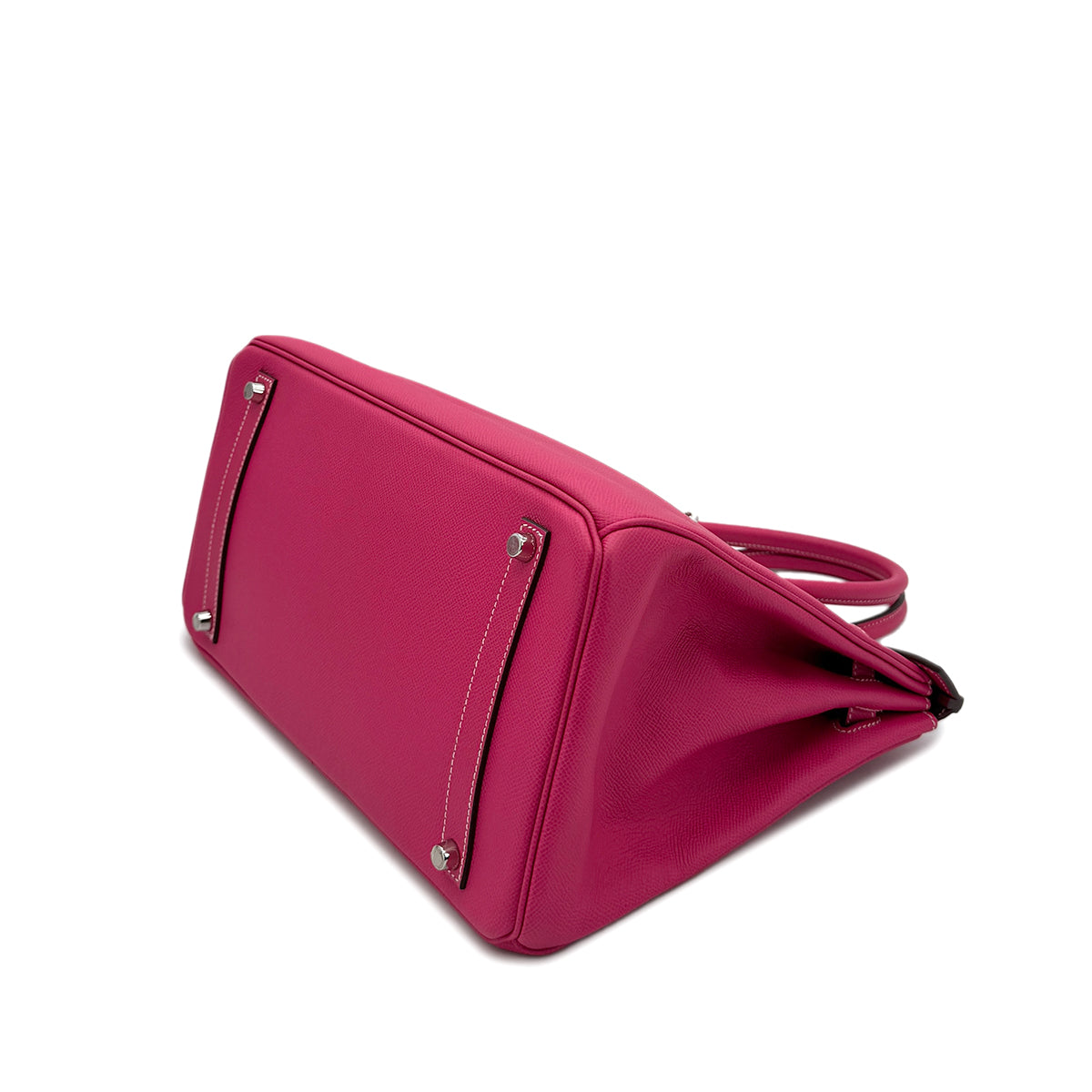 HERMES CANDY BIRKIN 35 ROSE TYRIEN RUBIS VEAU EPSOM HAND BAG □O SHW 90293257