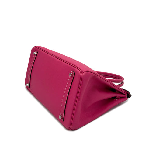 HERMES CANDY BIRKIN 35 ROSE TYRIEN RUBIS VEAU EPSOM HAND BAG □O SHW 90293257 - PURPOSE