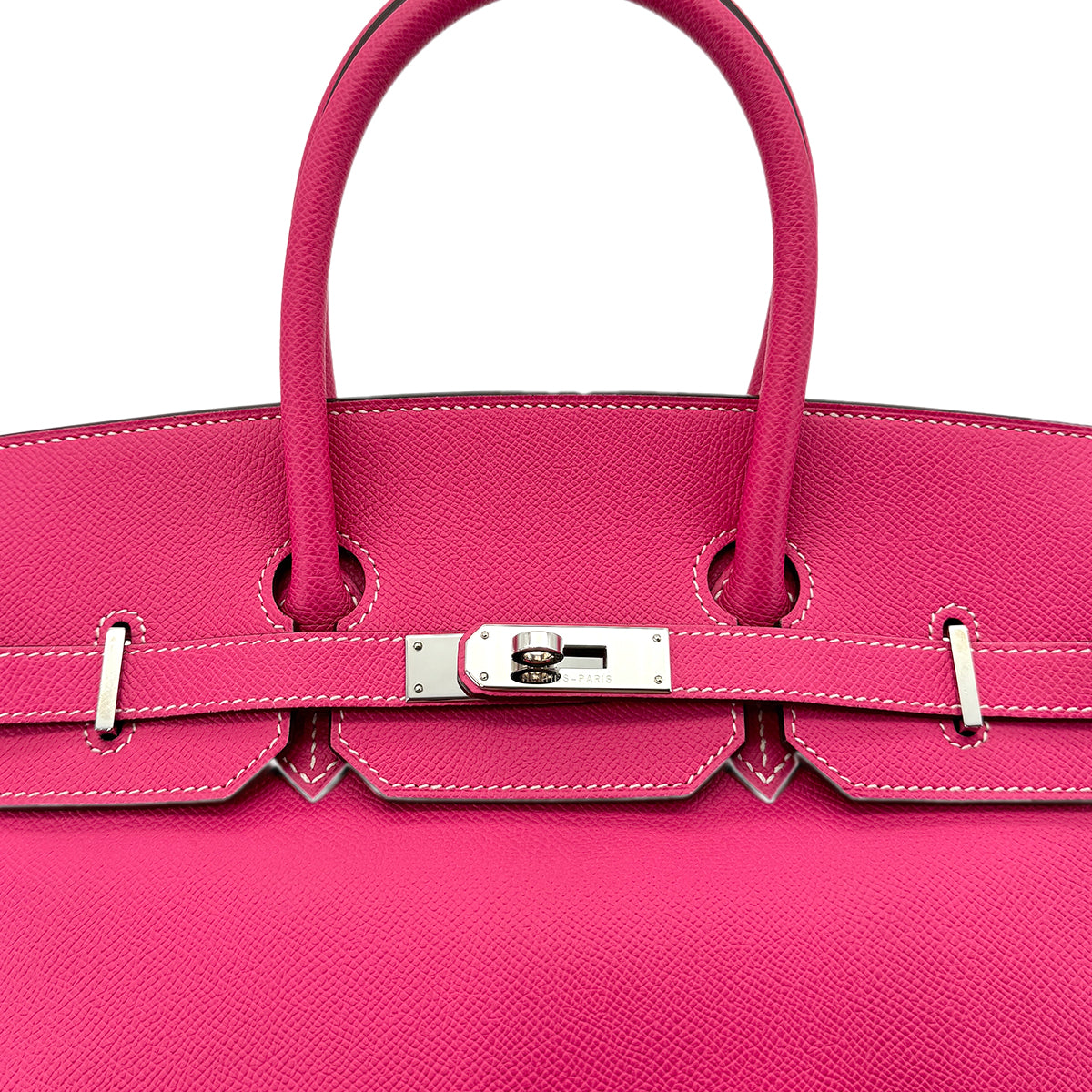 HERMES CANDY BIRKIN 35 ROSE TYRIEN RUBIS VEAU EPSOM HAND BAG □O SHW 90293257