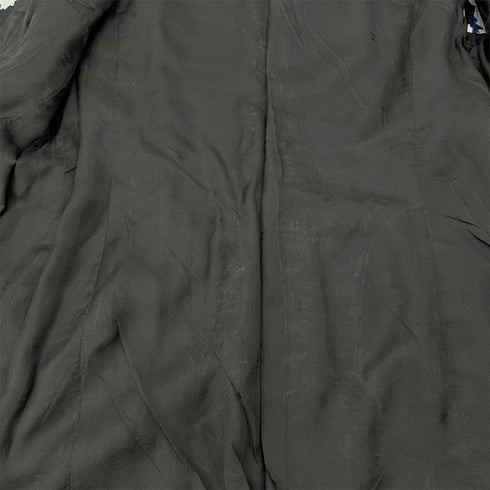 CHANEL VINTAGE SLEEVELESS DRESS COCO BUTTON MULTI COLOR LINEN 38 97S RTW 90293258