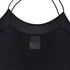 CHANEL SLEEVELESS KNIT DRESS COCOMARK BLACK RAYON COTTON 40 01P RTW 90293286