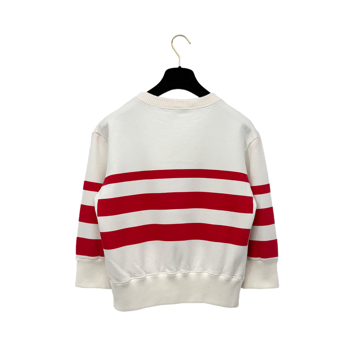 CHANEL MADEMOISELLE TOPS JUST A DROP OF NO5 WHITE COTTON 42 01A RTW 90293291