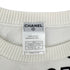 CHANEL MADEMOISELLE TOPS JUST A DROP OF NO5 WHITE COTTON 42 01A RTW 90293291