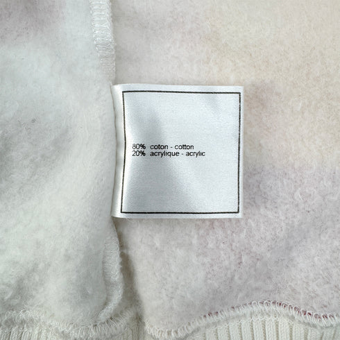 CHANEL MADEMOISELLE TOPS JUST A DROP OF NO5 WHITE COTTON 42 01A RTW 90293291