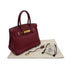 HERMES BIRKIN 30 ROUGE H TOGO HAND BAG □E GHW 90293293 - PURPOSE