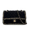 CHANEL MATELASSE CHAIN SHOULDER BAG BLACK CANVAS TWEED 90293294 - PURPOSE