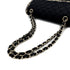 CHANEL MATELASSE CHAIN SHOULDER BAG BLACK CANVAS TWEED 90293294 - PURPOSE