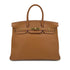 HERMES BIRKIN 35 GOLD TOGO HAND BAG □G GHW 90293295 - PURPOSE