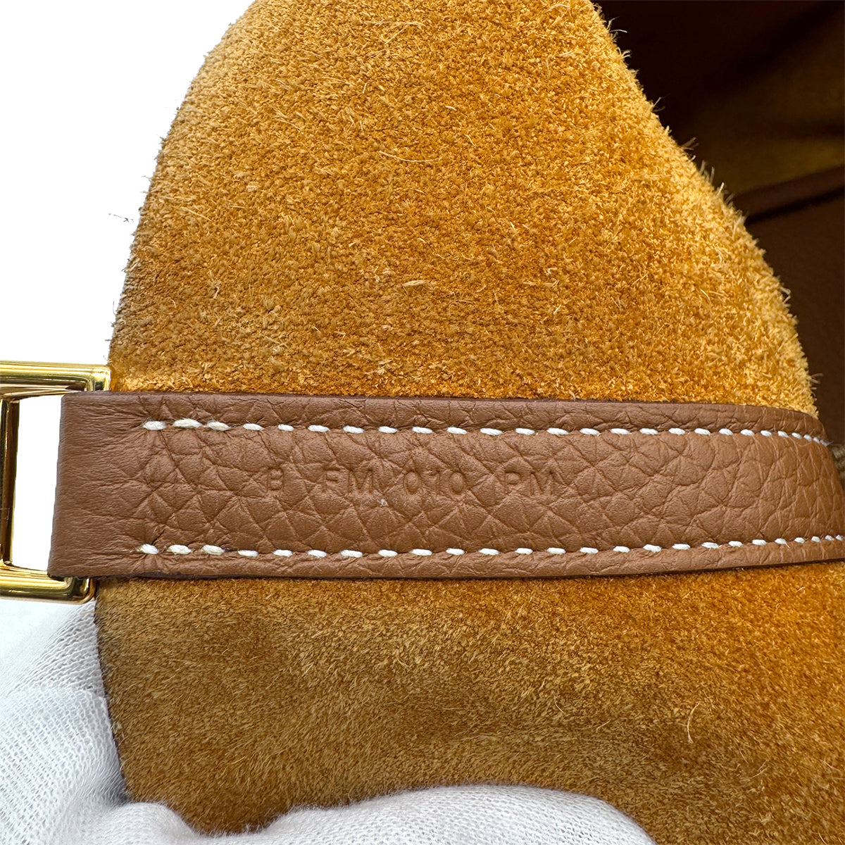 HERMES PICOTIN LOCK MM GOLD TAURILLON CLEMENCE HAND BAG B GHW 90293296