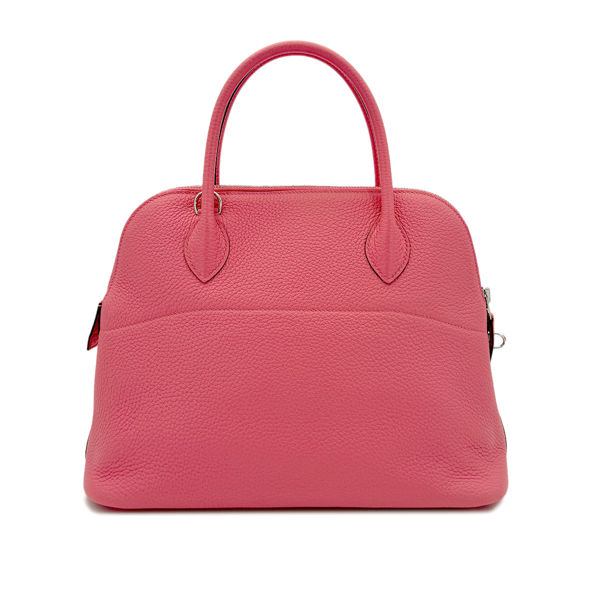 HERMES BOLIDE 31 ROSE AZALEE TAURILLON CLEMENCE HAND SHOULDER BAG Y SHW 90293297