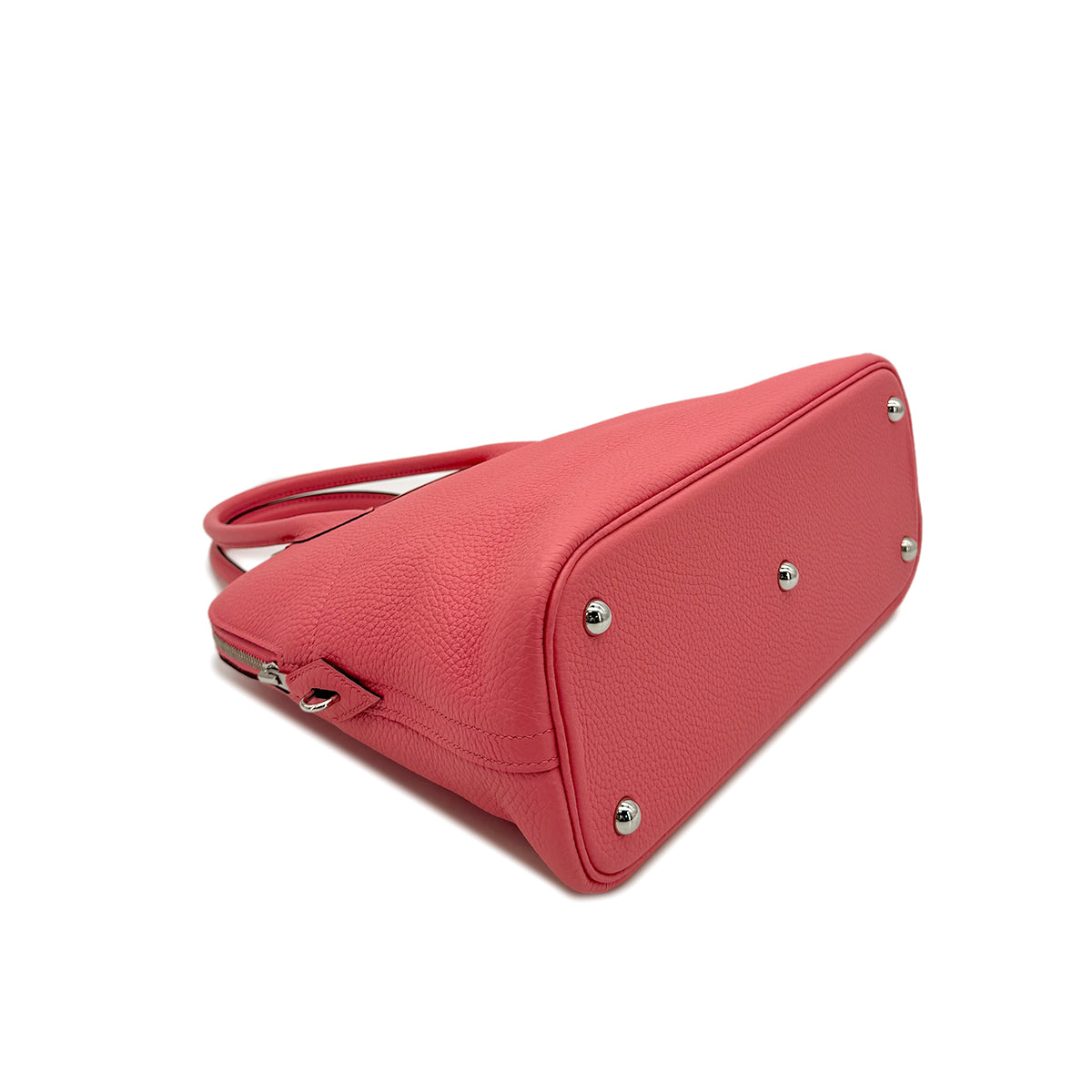 HERMES BOLIDE 31 ROSE AZALEE TAURILLON CLEMENCE HAND SHOULDER BAG Y SHW 90293297