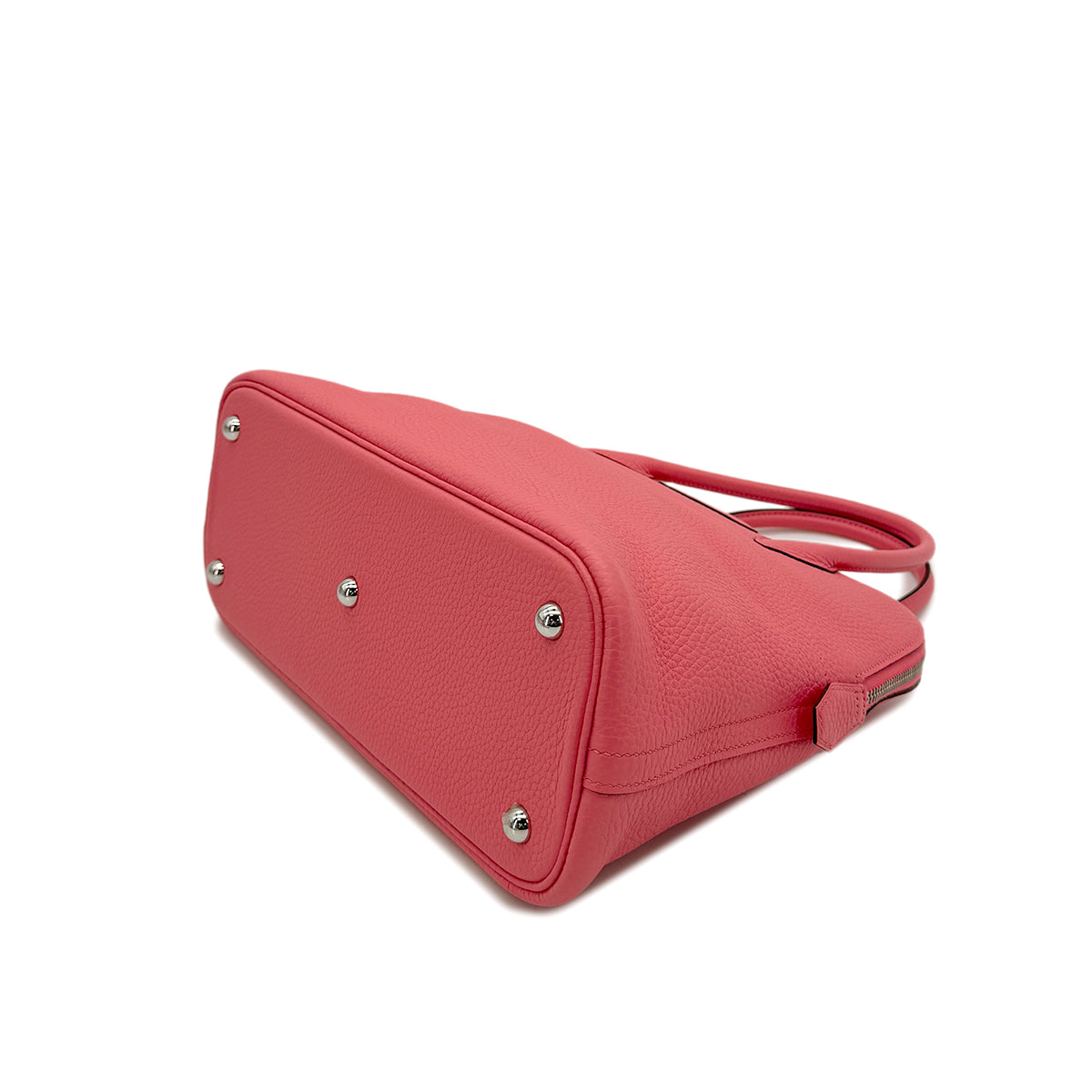 HERMES BOLIDE 31 ROSE AZALEE TAURILLON CLEMENCE HAND SHOULDER BAG Y SHW 90293297
