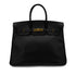 HERMES BIRKIN 35 BLACK ARDENNES HAND BAG □E GHW 90293298 - PURPOSE