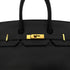 HERMES BIRKIN 35 BLACK ARDENNES HAND BAG □E GHW 90293298 - PURPOSE