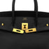 HERMES BIRKIN 35 BLACK ARDENNES HAND BAG □E GHW 90293298 - PURPOSE