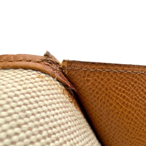 HERMES JIGE GM GOLD COUCHEVEL CLUTCH BAG 〇W 90293299 - PURPOSE